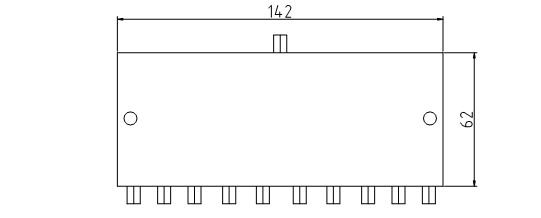 
十路0°功分器/合成器PD100系列